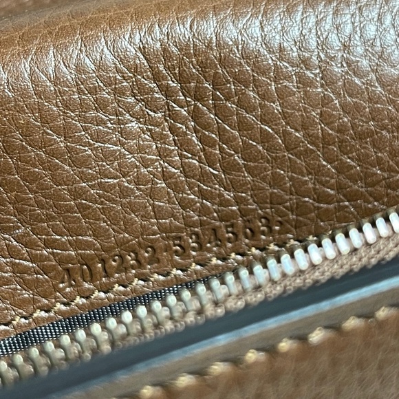 Gucci Marmont GG Compact Chain Wallet Black Leather - Picture 5 of 6